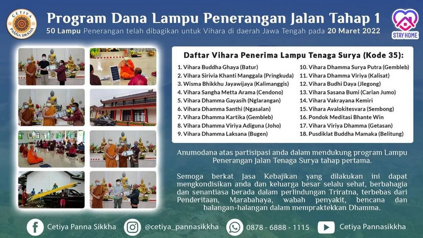 INFO PENYALURAN LAMPU SOLAR
