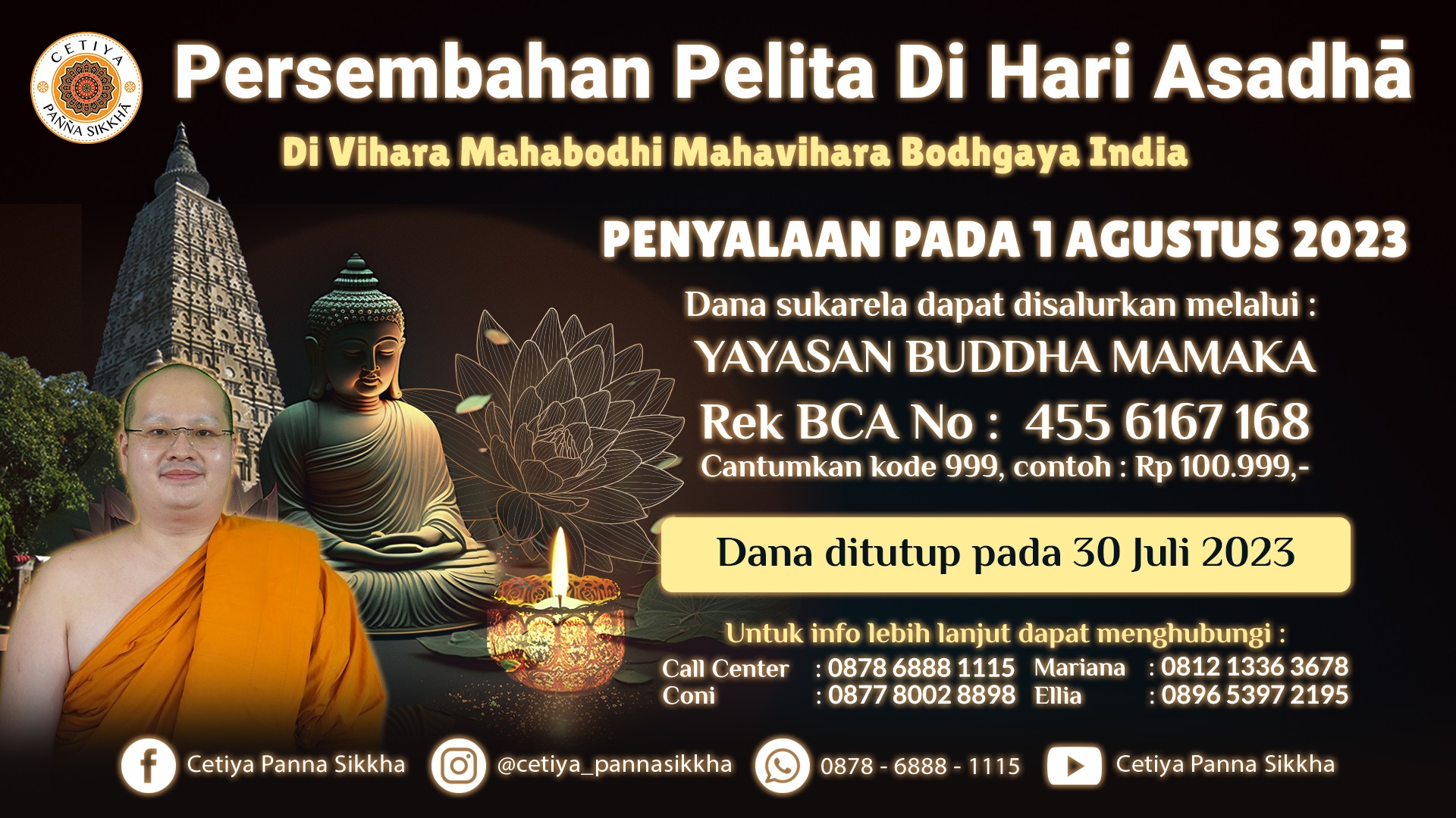 Persembahan Pelita Asadha CPS 2023